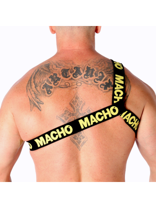 MACHO - HARNAIS ROMAIN JAUNE S/M