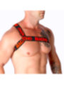 MACHO - HARNAIS ROMAIN ROUGE S/M