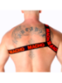 MACHO - HARNAIS ROMAIN ROUGE L/XL