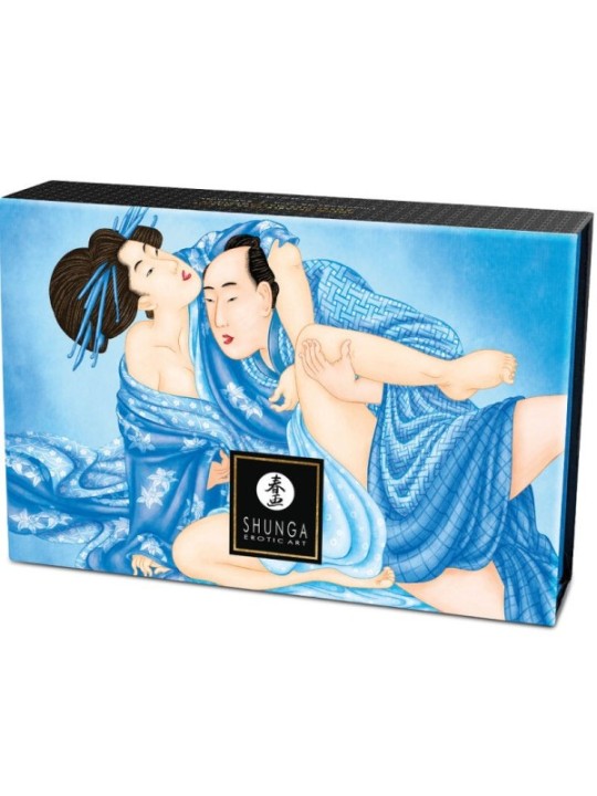 SHUNGA - KIT DE POUDRE DE MASSAGE COMESTIBLE À LA NOIX DE COCO