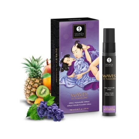 SHUNGA - WAVES PLAISIR SPRAY ORAL SÉDUCTEUR FRUITS EXOTIQUES 20 ML