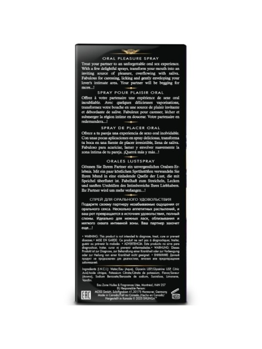 SHUNGA - WAVES PLAISIR SPRAY ORAL SÉDUCTEUR FRUITS EXOTIQUES 20 ML