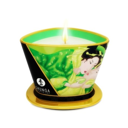SHUNGA - MINI CARESSE À LA BOUGIE DE MASSAGE T VERT 170 ML