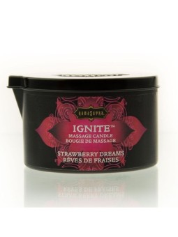 KAMASUTRA - BOUGIE DE MASSAGE FRAISE RÊVES 170 GR