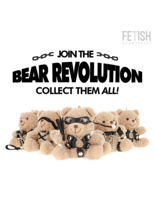FETISH SUBMISSIVE - TED TEDDY BEAR MODÈLE BDSM 2