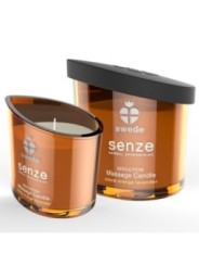 SWEDE - BOUGIE DE MASSAGE SÉDUCTION SENZE - GIROFLE, ORANGE, LAVANDE