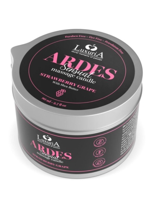 INTIMATELINE LUXURIA - BOUGIE DE MASSAGE AU RAISIN