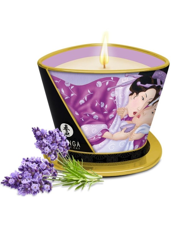 SHUNGA - BOUGIE DE MASSAGE LAVANDE 170 ML