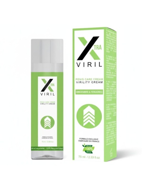 RUF - CRÈME X VIRIL POUR AMÉLIORER LÉRECTION ET LA TAILLE