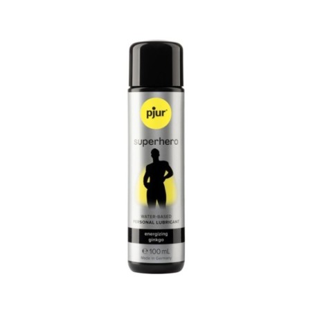 PJUR - LUBRIFIANT ÉNERGISANT SUPER-HÉROS GINKGO 100 ML