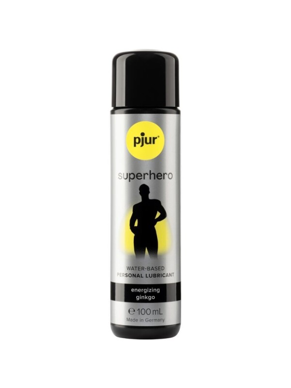 PJUR - LUBRIFIANT ÉNERGISANT SUPER-HÉROS GINKGO 100 ML