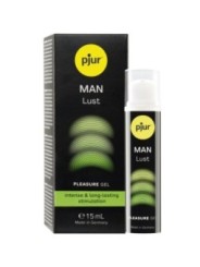 PJUR - MAN LUST PLEASURE GEL STIMULATION INTENSE ET LONGUE DURÉE 15 ML