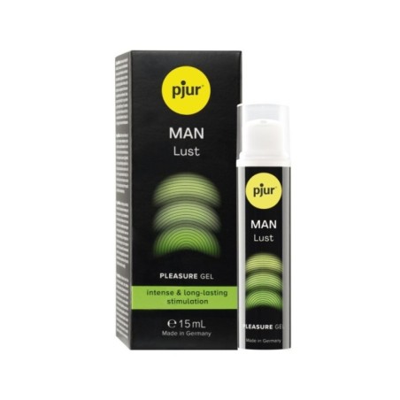 PJUR - MAN LUST PLEASURE GEL STIMULATION INTENSE ET LONGUE DURÉE 15 ML