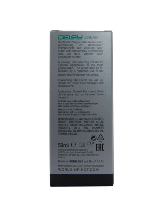 HOT - CRÈME RETARDANTE 50 ML