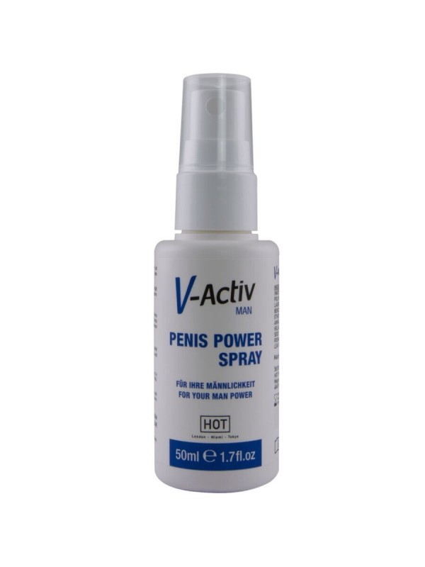 HOT - V-ACTIV, SPRAY STIMULANT POUR LE PÉNIS, 50 ML