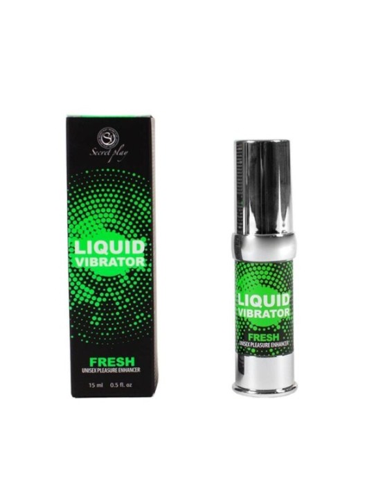 SECRETPLAY - VIBRATEUR LIQUIDE FRESH STIMULATEUR & INTENSIFICATEUR DE PLAISIR 15 ML