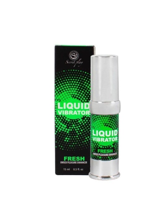 SECRETPLAY - VIBRATEUR LIQUIDE FRESH STIMULATEUR & INTENSIFICATEUR DE PLAISIR 15 ML