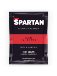 SPARTAN - GEL AMÉLIORANT L'ÉRECTION À EFFET FROID-CHAUD 100% VEGAN 4ML