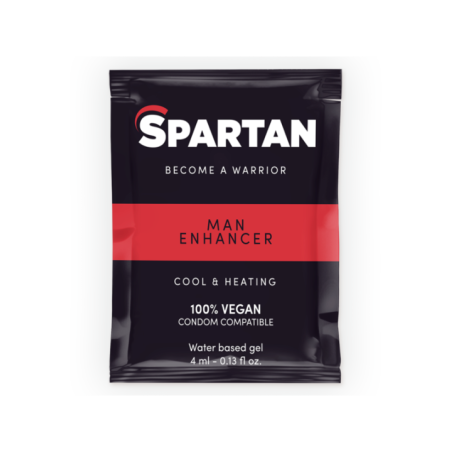 SPARTAN - GEL AMÉLIORANT L'ÉRECTION À EFFET FROID-CHAUD 100% VEGAN 4ML
