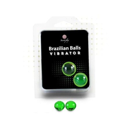 SECRETPLAY - SET DE 2 BALLES BRÉSILIENNES SHOCK