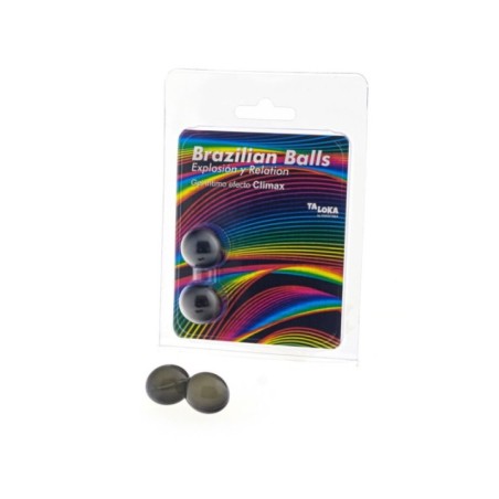 TALOKA - 2 BOULES BRÉSILIENNES GEL EXCITANT EFFET CLIMAX