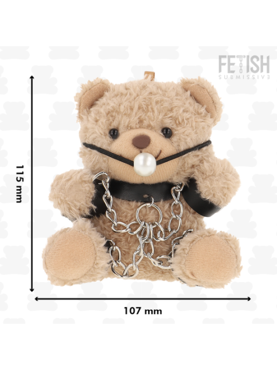 FETISH SUBMISSIVE - OURS EN PELUCHE FOZZIE MODÈLE BDSM 3
