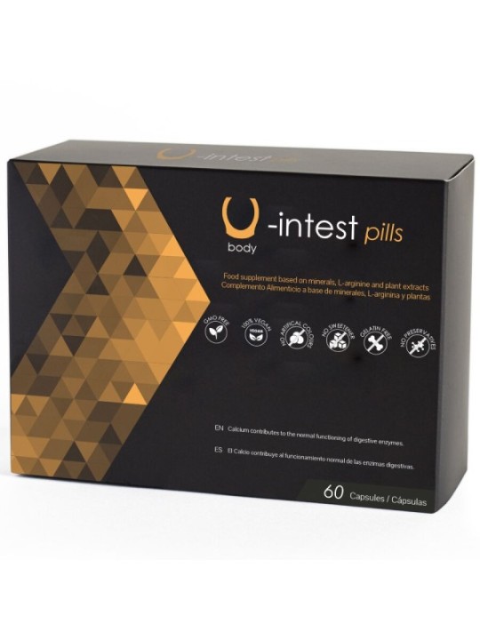 500 COSMETICS - CAPSULES U-INTEST POUR PRÉVENIR LES HÉMORROÏDES - 60 CAPSULES