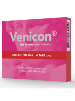 COBECO - VENICON SUPPLÉMENT LIBIDO FÉMININ 4 CAPSULES