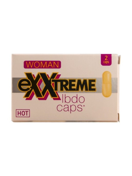 HOT - CAPSULES POUR LIBIDO EXTRÊME FEMME 2 UNITÉS