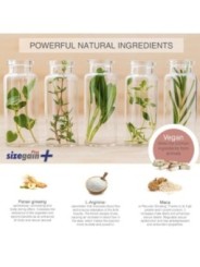 500 COSMETICS - PILULES SIZEGAIN PLUS POUR AGRANDIR LE PÉNIS
