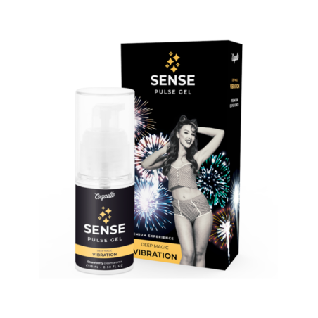 COQUETTE CHIC DESIRE - GEL VIBRANT PULSE FRAISE PREMIUM LIQUIDE 15ML
