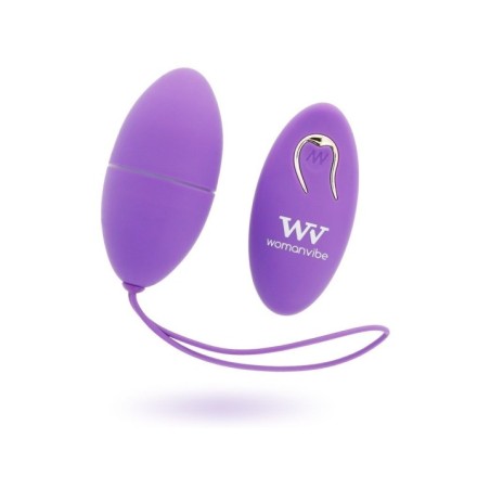 WOMANVIBE - ALSAN EGG TELECOMMANDE SILICONE VIOLET