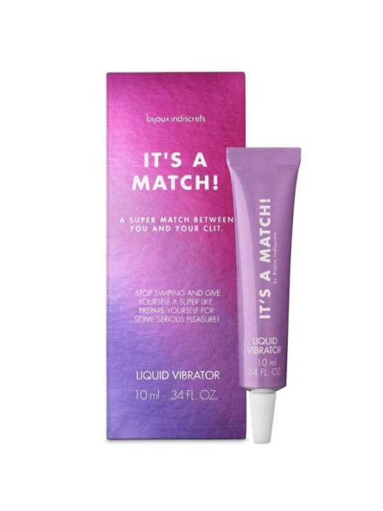 BIJOUX - CEST UN VIBRATEUR LIQUIDE MATCH 10 ML