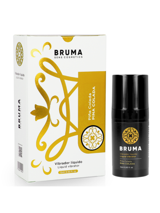 BRUMA - VIBRATEUR LIQUIDE ULTRA GLISSANT PINA COLADA 15 ML
