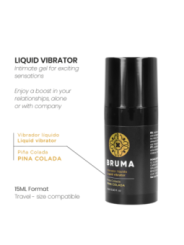 BRUMA - VIBRATEUR LIQUIDE ULTRA GLISSANT PINA COLADA 15 ML
