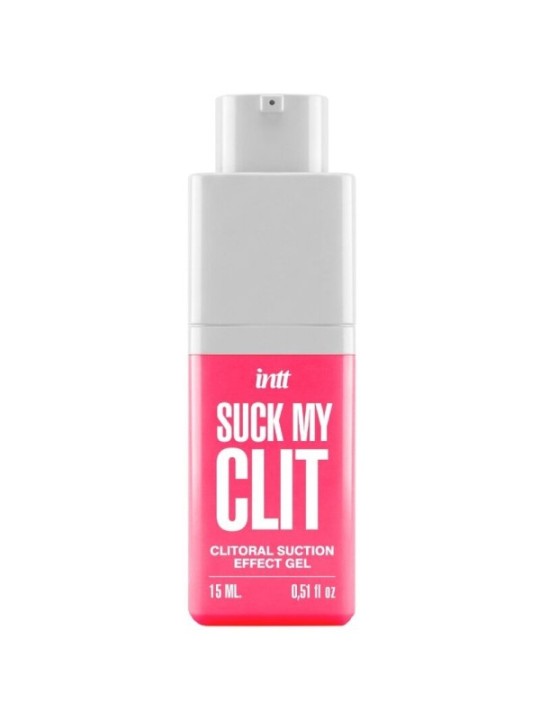 INTT -  SUCK MY CLIT GEL EFFET SUCCION FRAISE SAUVAGE 15 ML