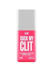 INTT -  SUCK MY CLIT GEL EFFET SUCCION FRAISE SAUVAGE 15 ML