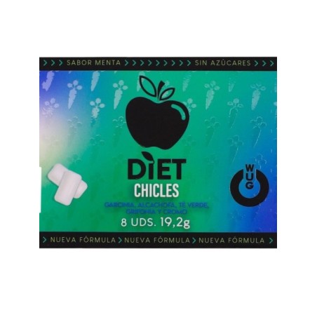WUG Diet - Contrôle de l'appétit et réduction du grignotage - Plaquette thermoformée de 8 unités