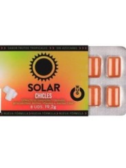 WUG Solar – Le chewing-gum qui prépare votre peau au soleil. Plaquette de 8 unités