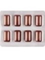 WUG Power Up - Chewing-gum énergisant pour la concentration et l'endurance - Plaquette thermoformée de 8 unités