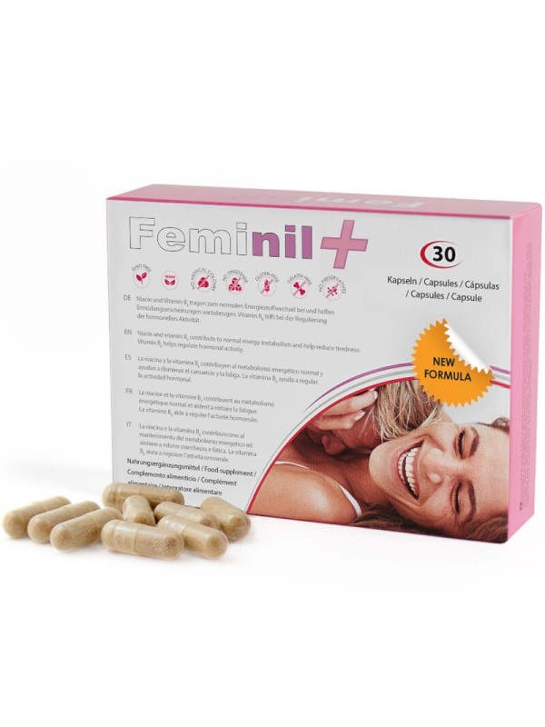 500 COSMETICS - FEMINIL+ AMÉLIORATION DE LA LIBIDO SEXUELLE FÉMININE - 30 CAPSULES
