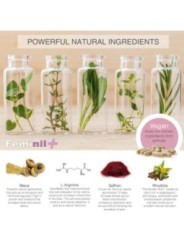500 COSMETICS - FEMINIL+ AMÉLIORATION DE LA LIBIDO SEXUELLE FÉMININE - 30 CAPSULES