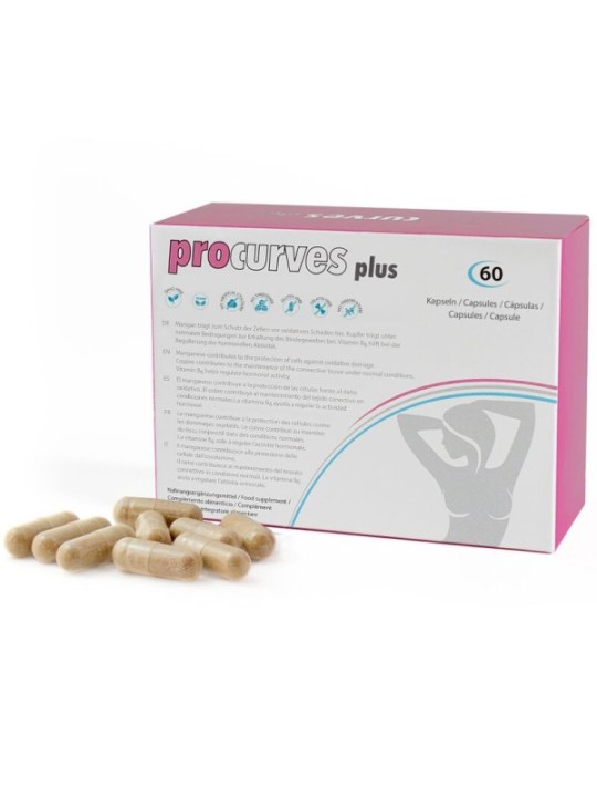 500 COSMETICS - PROCURVES PLUS PILULES D'AMÉLIORATION DU SEIN NATUREL