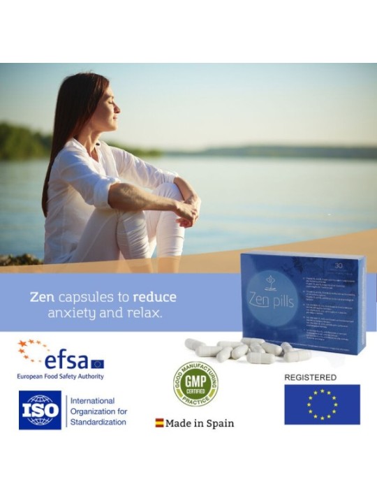 500 COSMETICS - GÉLULES ZEN PILLS POUR RÉDUIRE L'ANXIÉTÉ