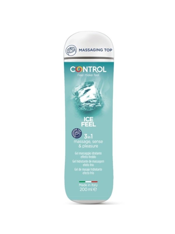 CONTROL - GEL 3 EN 1 SENSATION DE GLACE 200 ML