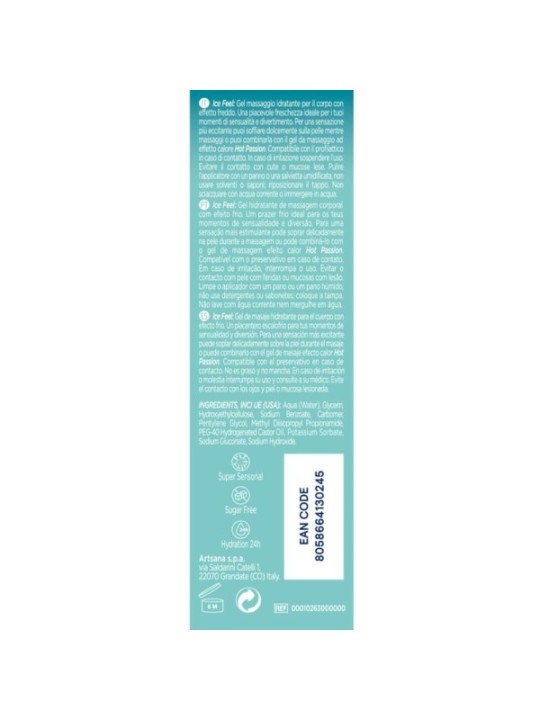 CONTROL - GEL 3 EN 1 SENSATION DE GLACE 200 ML