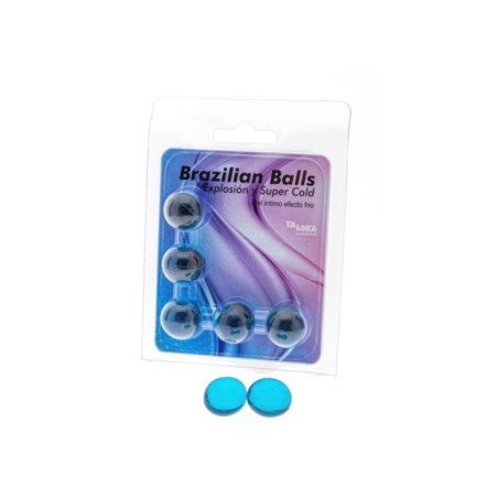 TALOKA - 5 BOULES BRÉSILIENNES GEL EXCITANT EFFET FROID