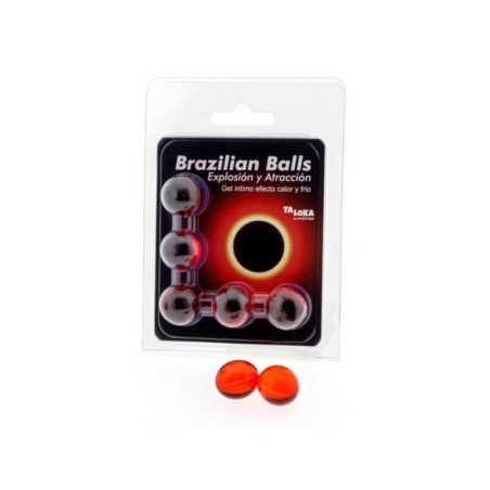 TALOKA - 5 BOULES BRÉSILIENNES GEL EXCITANT EFFET CHAUD & FROID