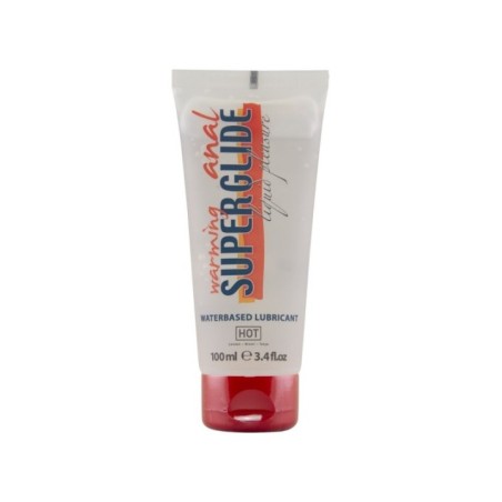 HOT - LIQUIDE CHAUFFANT POUR PLAISIR ANAL SUPERGLIDE 100 ML