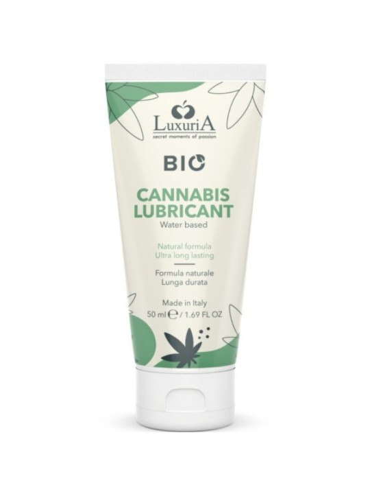 INTIMATELINE - LUXURIA LUBRIFIANT BASE D'EAU BIO CANNABIS 50 ML